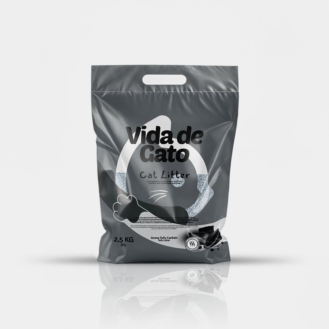 Arena de Gato - Tofú Carbón 2.5Kg