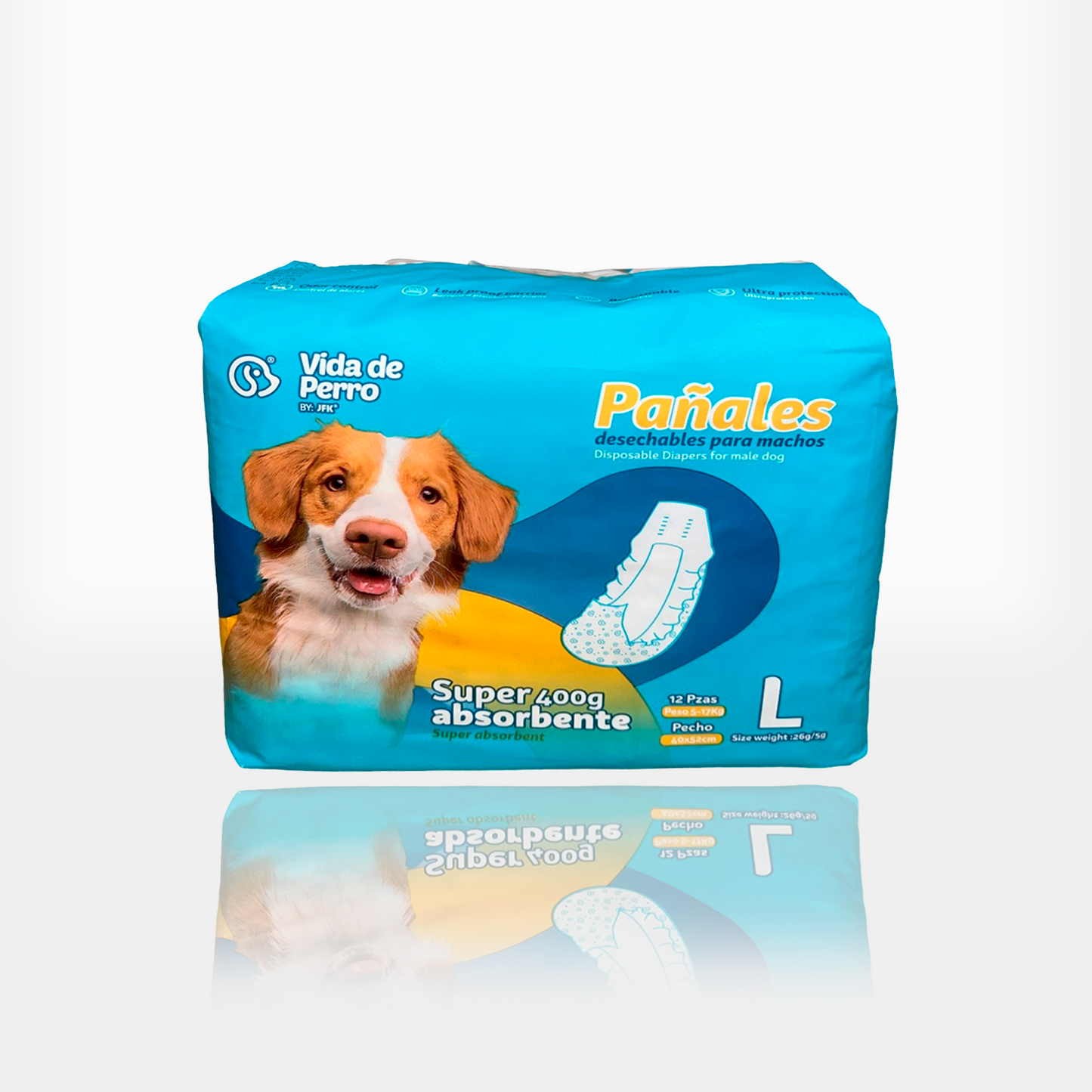 Pampers Para Perros "Macho" Vida de Perro