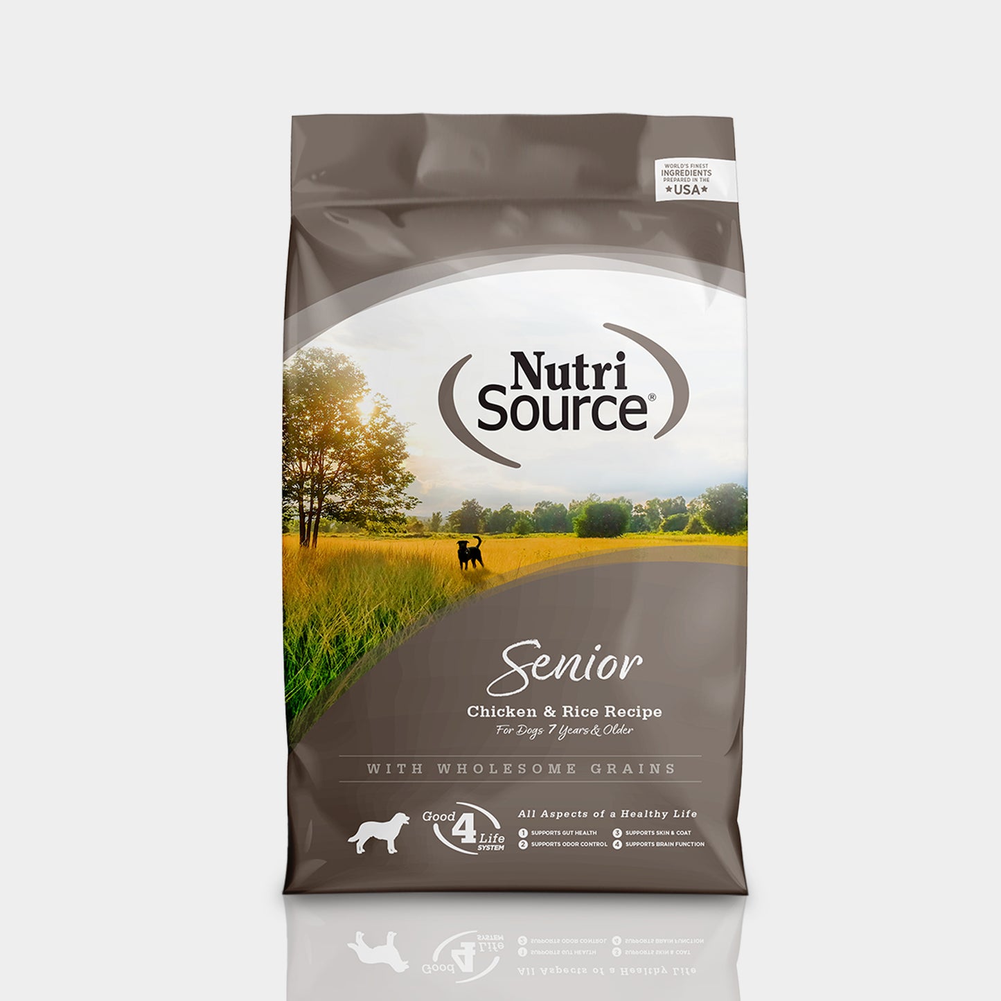 Nutrisource Senior Chicken And Rice Alimento Para Perro