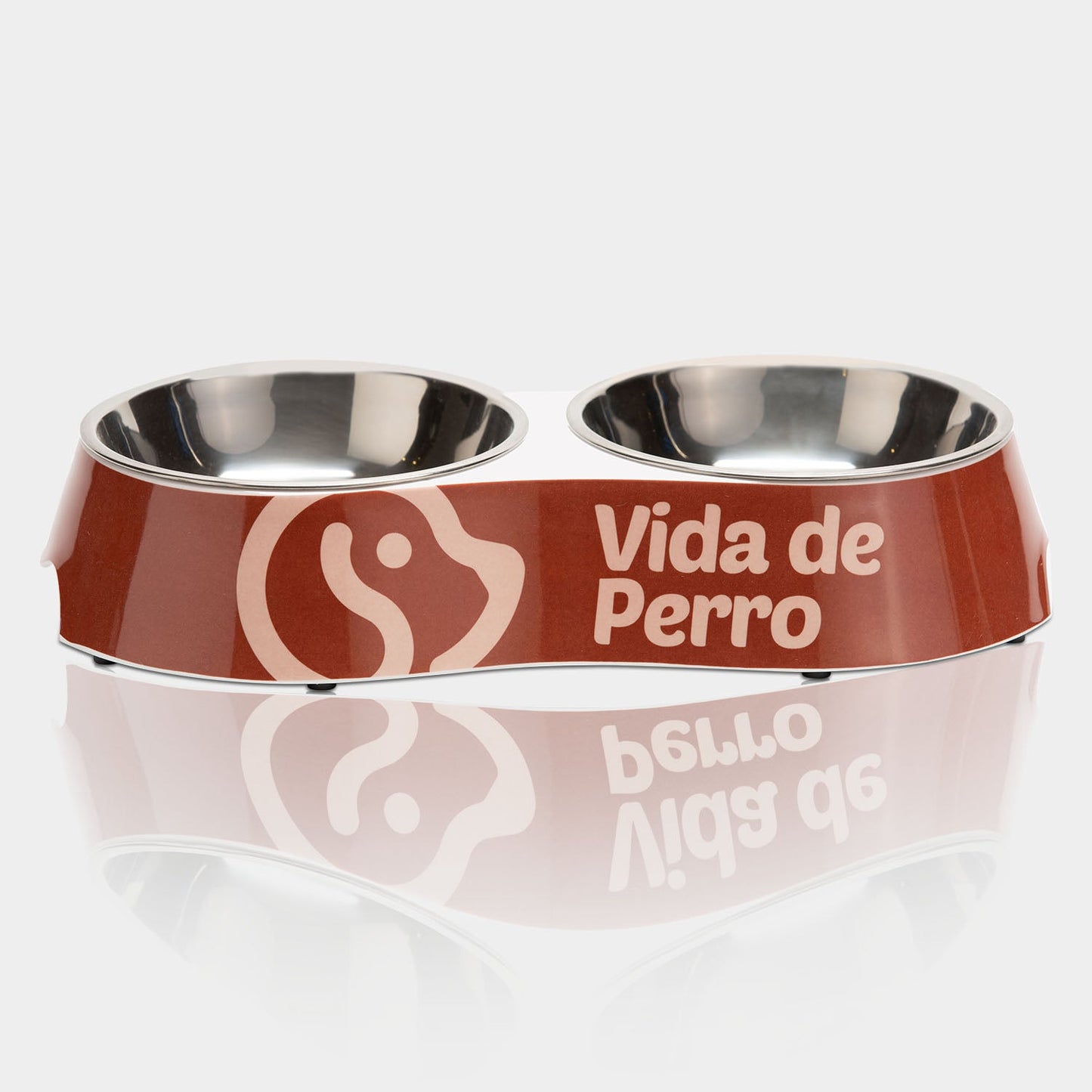 Vida De Perro Tazón Doble Pequeño 6005T
