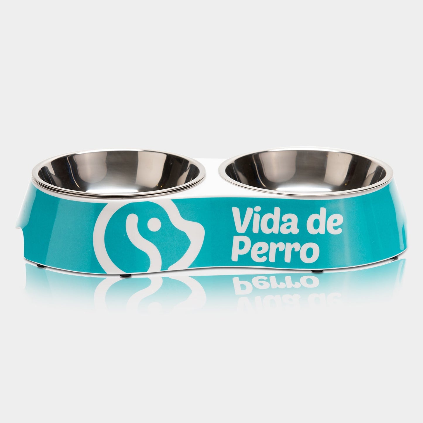 Vida De Perro Tazón Doble Pequeño 6005T