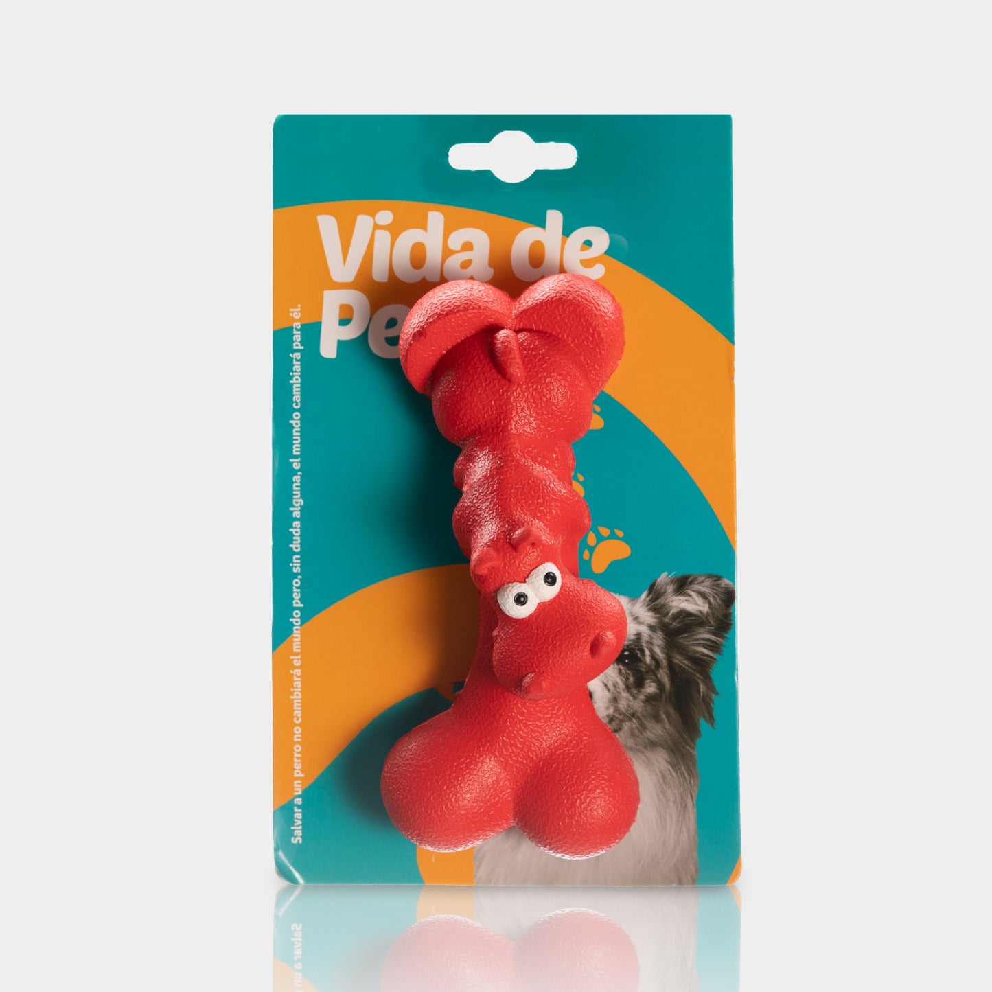 Vida De Perro Juguete Con Forma De Hipopótamo Y Hueso