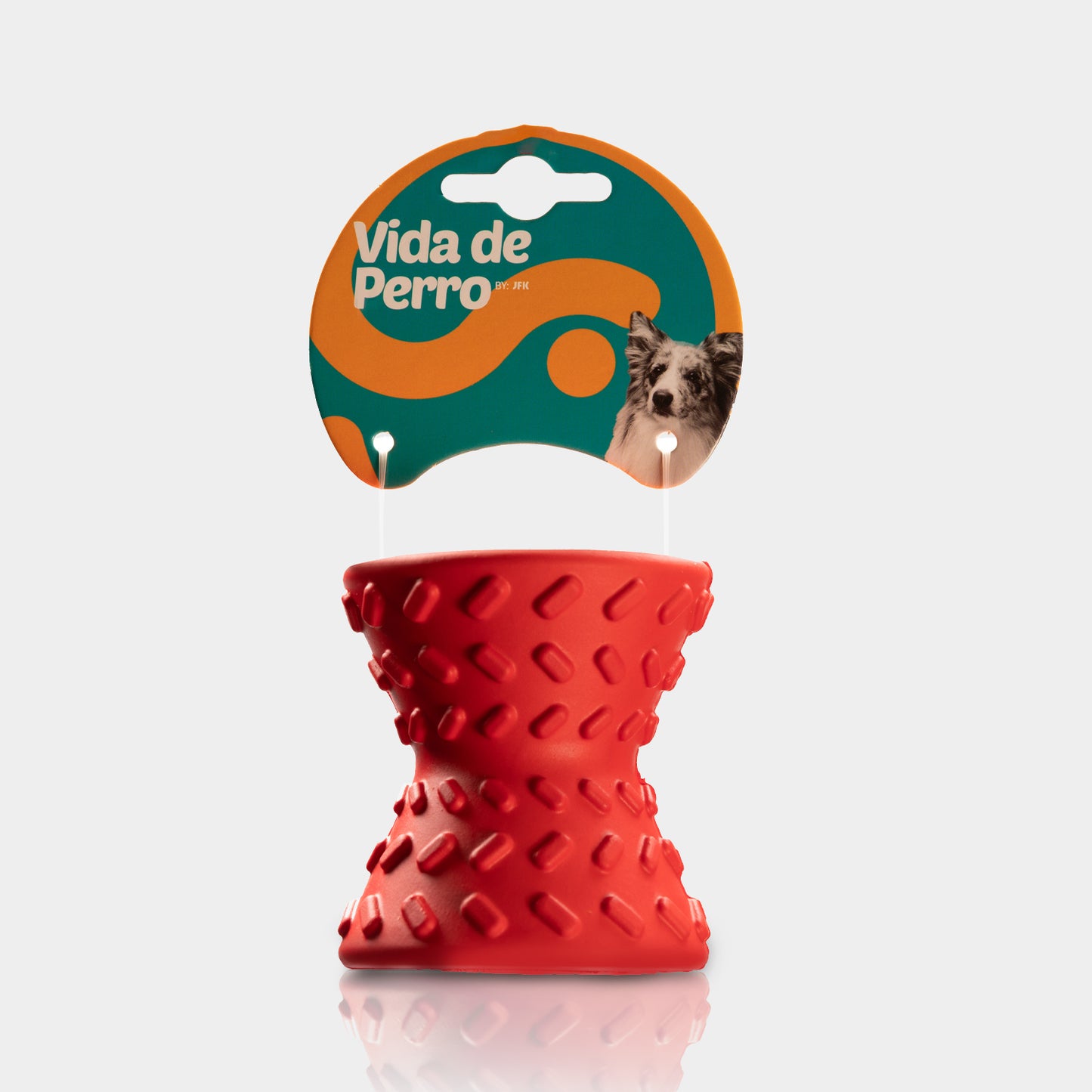Vida De Perro Juguete Dispensador Con Forma De Mancuerna