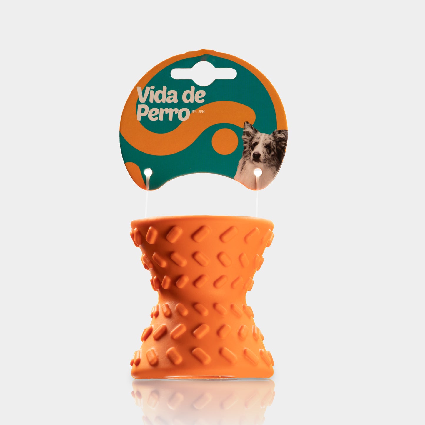 Vida De Perro Juguete Dispensador Con Forma De Mancuerna