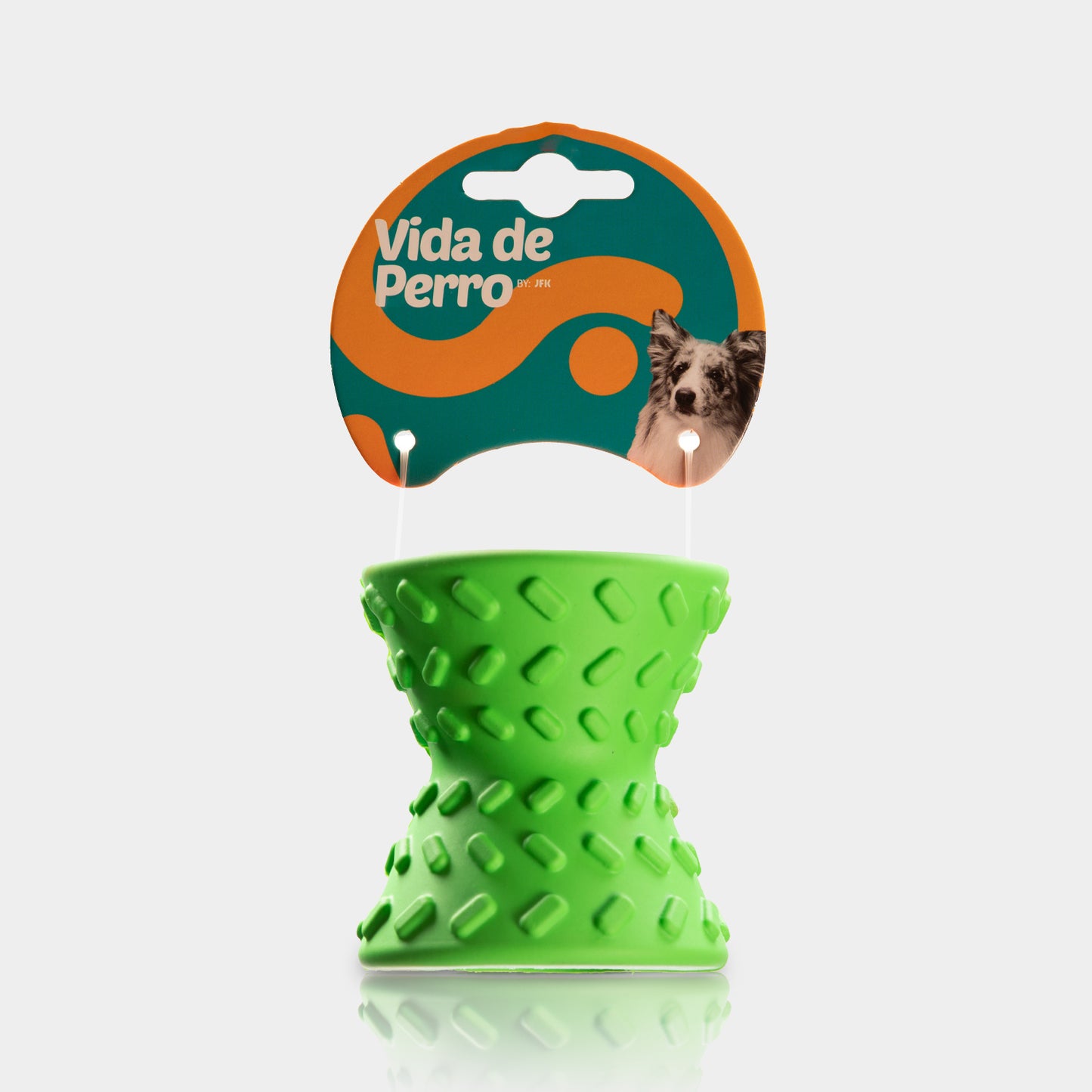 Vida De Perro Juguete Dispensador Con Forma De Mancuerna