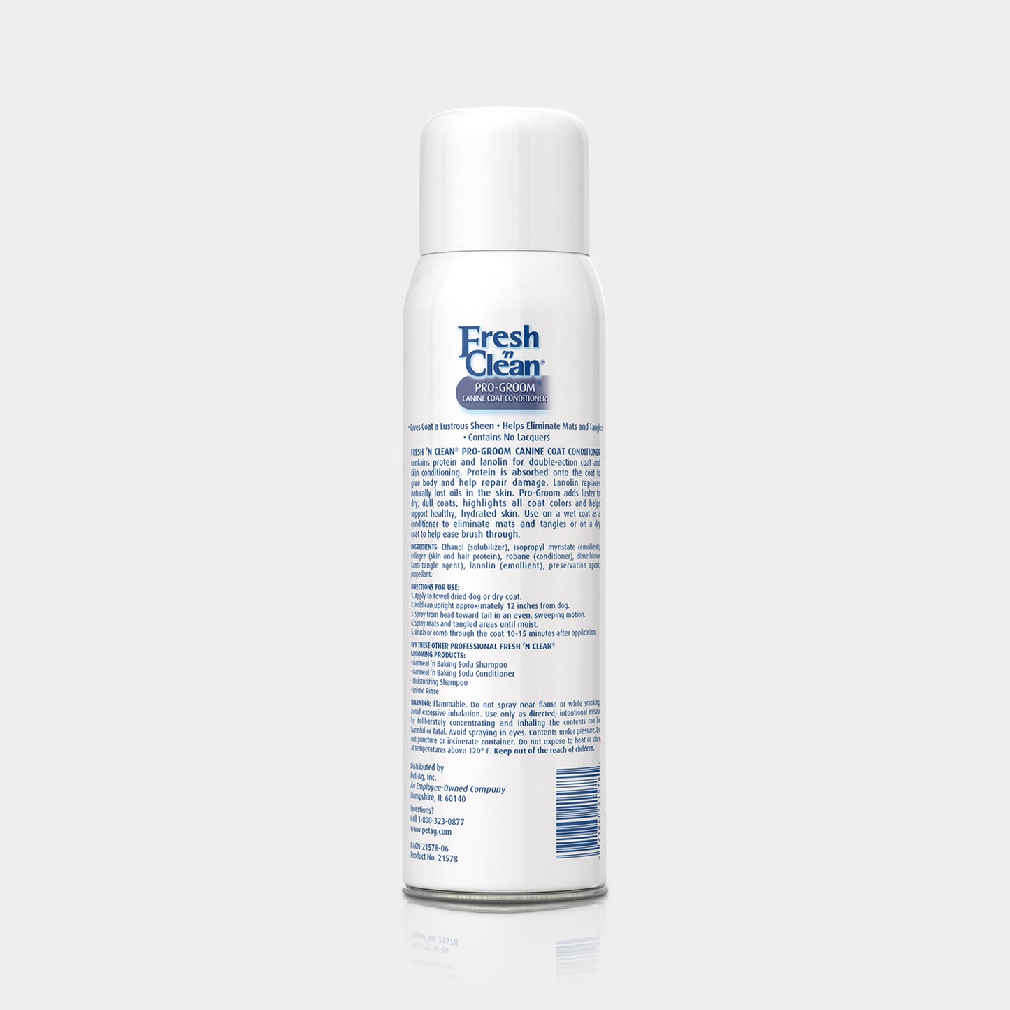 Fresh N Clean Pro-Groom acondicionador Para Perro