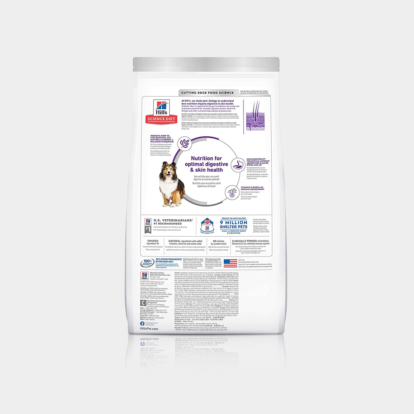 Hills Science Diet Adulto Sensitive Stomach And Skin Alimento Para Perro