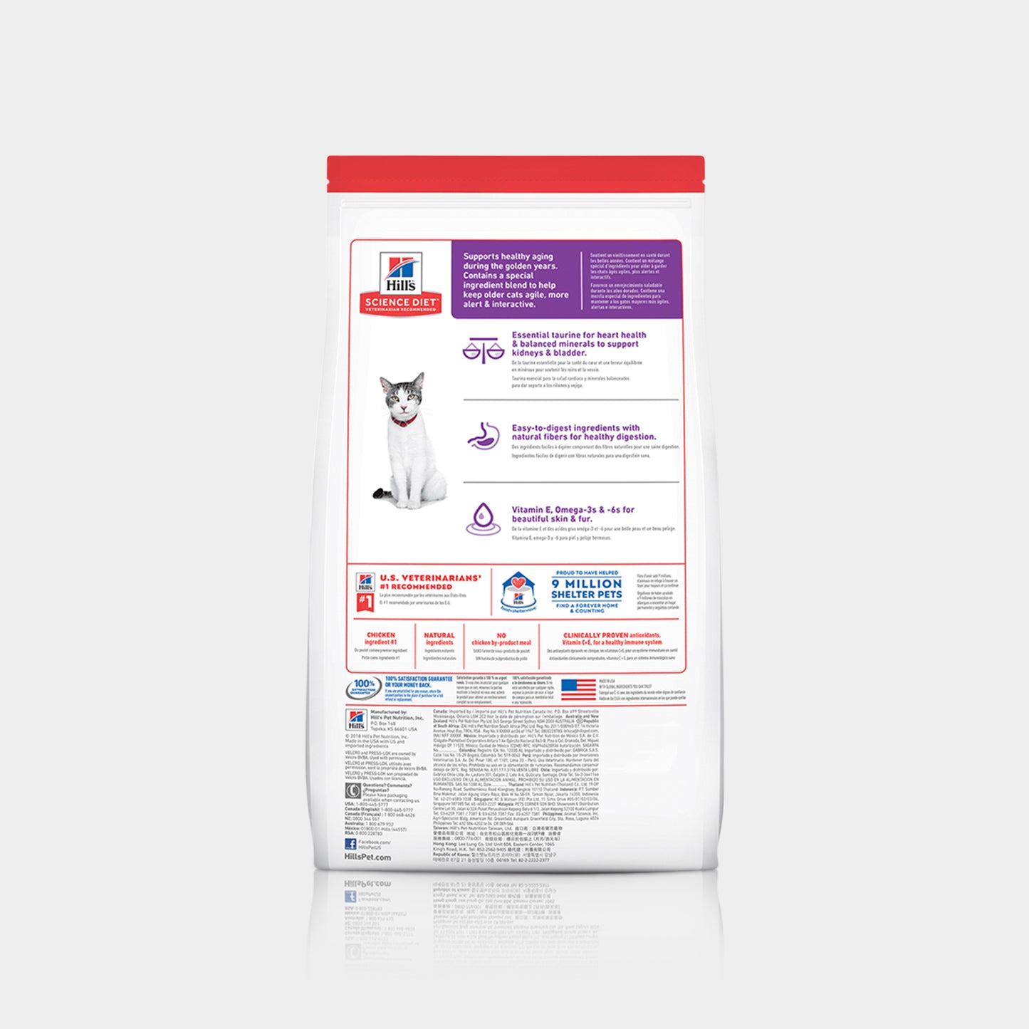 Hills Science Diet Feline Senior Alimento Para gatos
