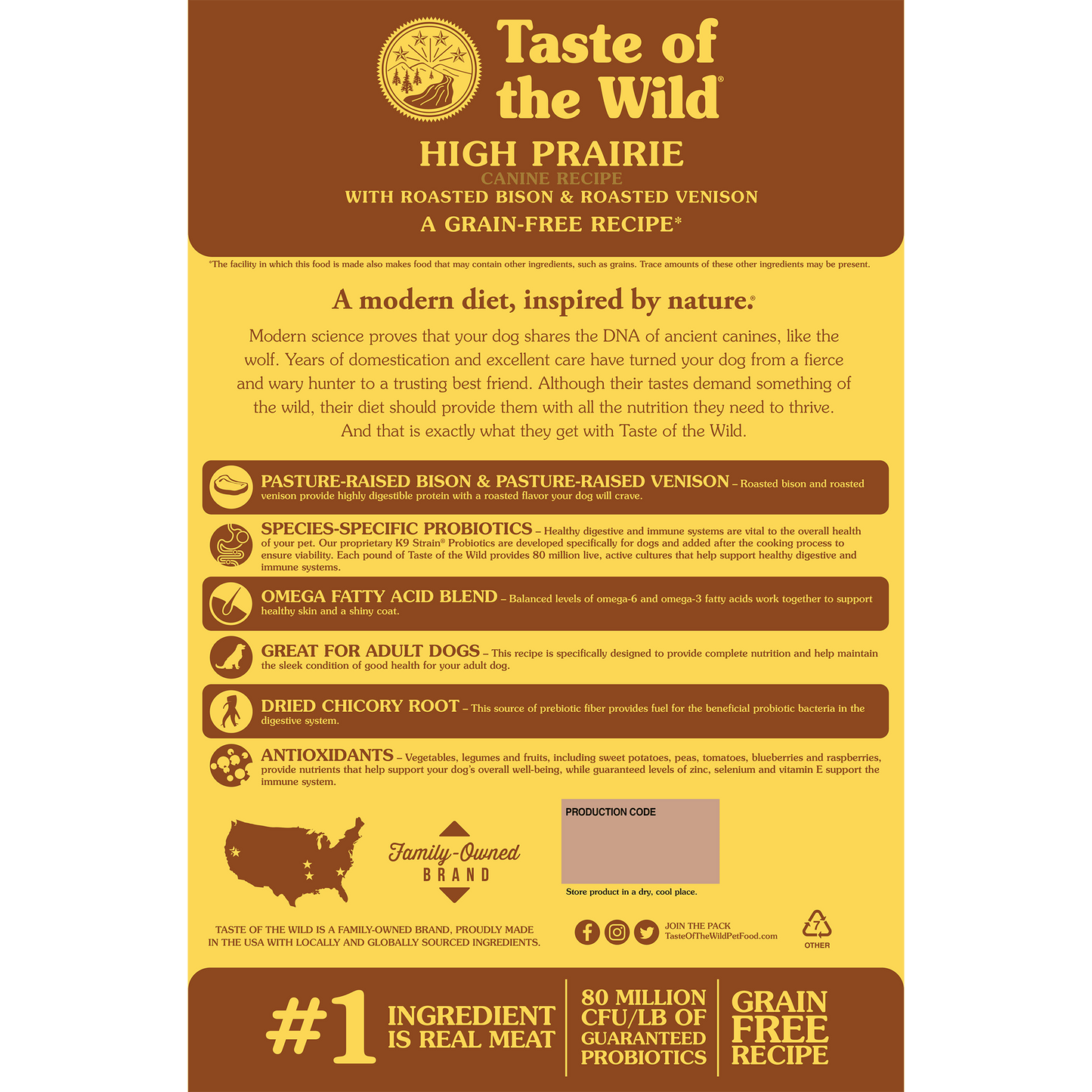 Taste Of The Wild High Prairie Alimento Para Perro