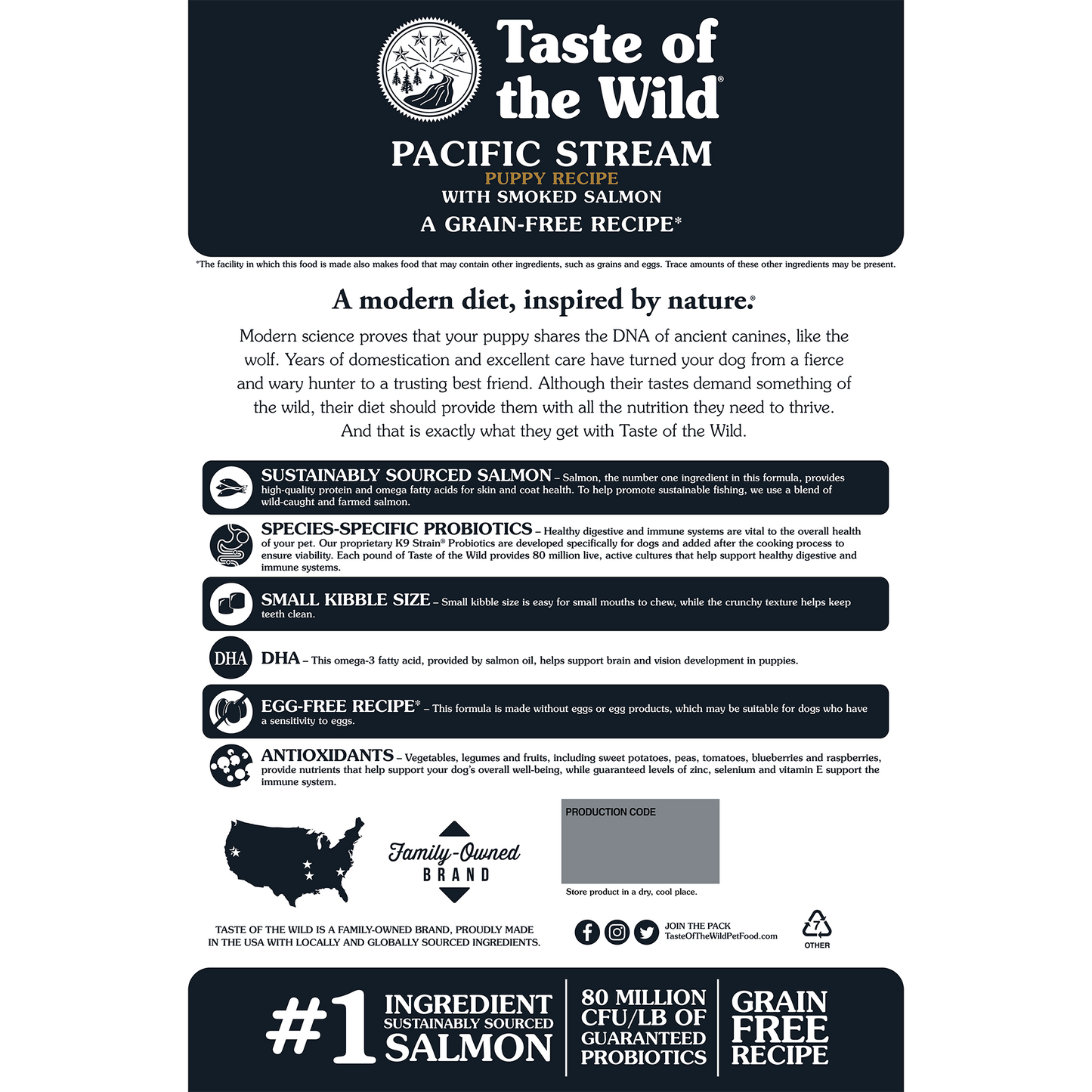 Taste Of The Wild Pacific Stream Puppy Alimento Para Perro