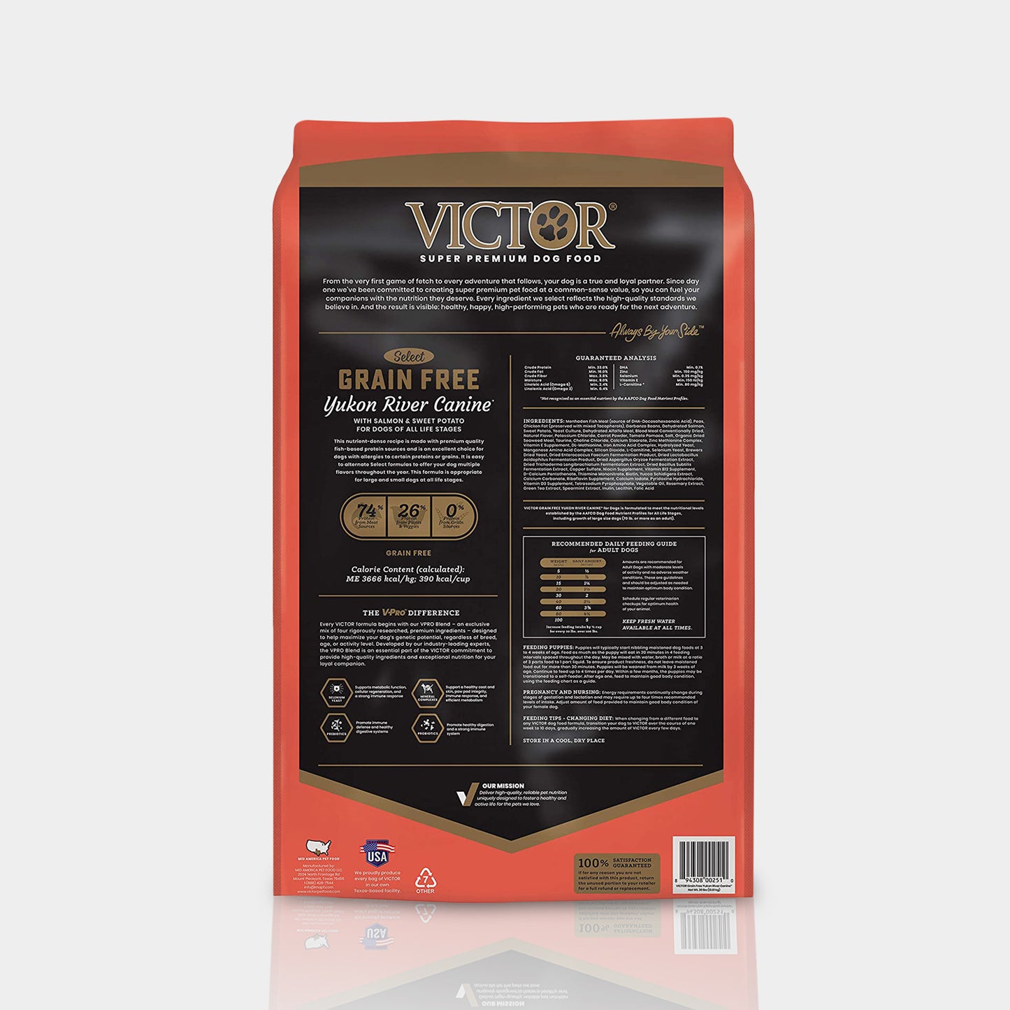 Victor Grain Free Yukon River Alimento Para Perro