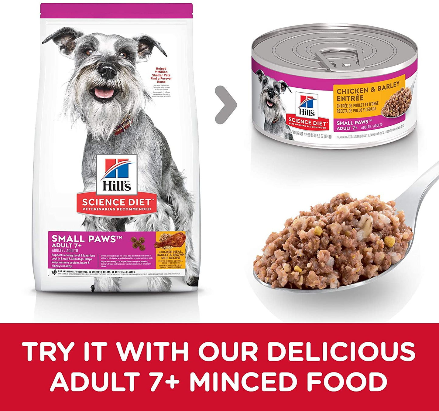 Hills Science Diet Adulto 7 Plus Small And Toy Breed Alimento Para Perro