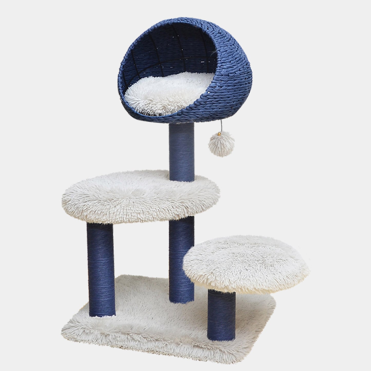 PetPals Árbol de Gato De 4 Niveles Estilo Galaxy