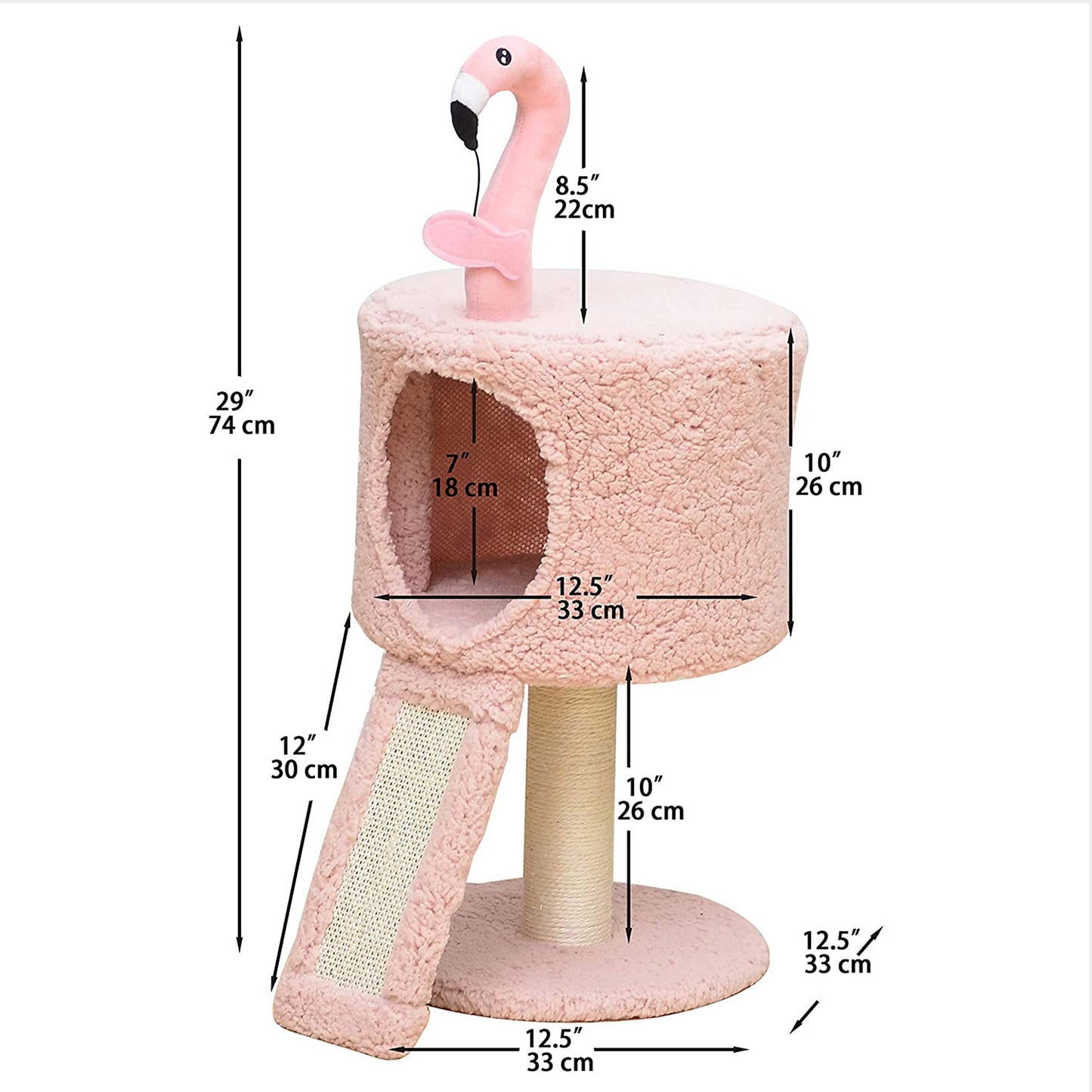 PetPals Árbol de Gato de Flamenco
