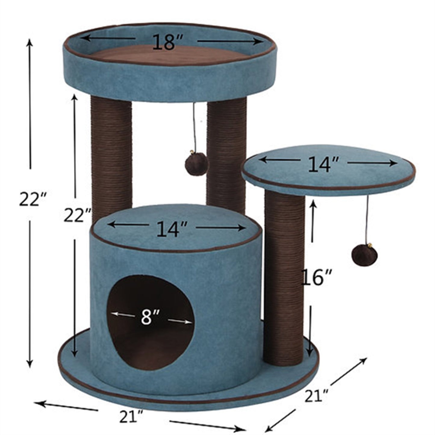 PetPals Árbol de Gato de Prado
