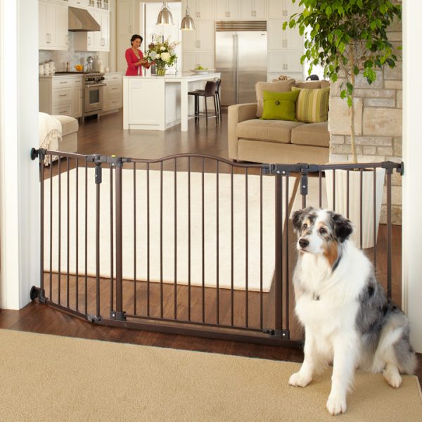 North States Puerta Extra Ancha Con Arco Para Mascota - Modelo 4944
