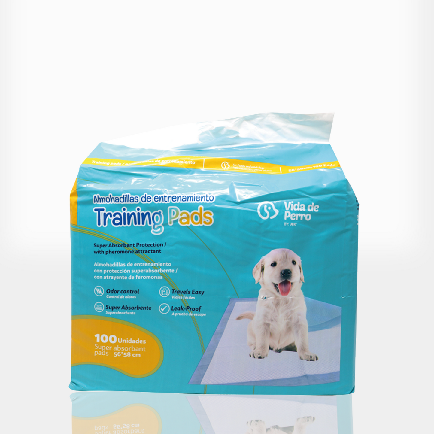 Vida De Perro Training Pads Tamaño Estandar de 6 capas