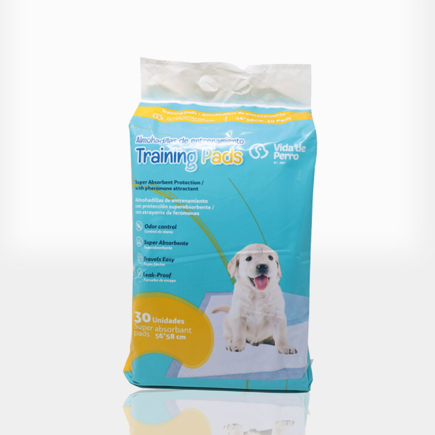 Vida De Perro Training Pads Tamaño Estandar de 6 capas