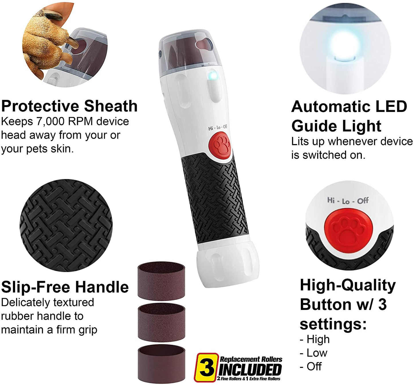 Paw Perfect Limador De Uñas Para Perro
