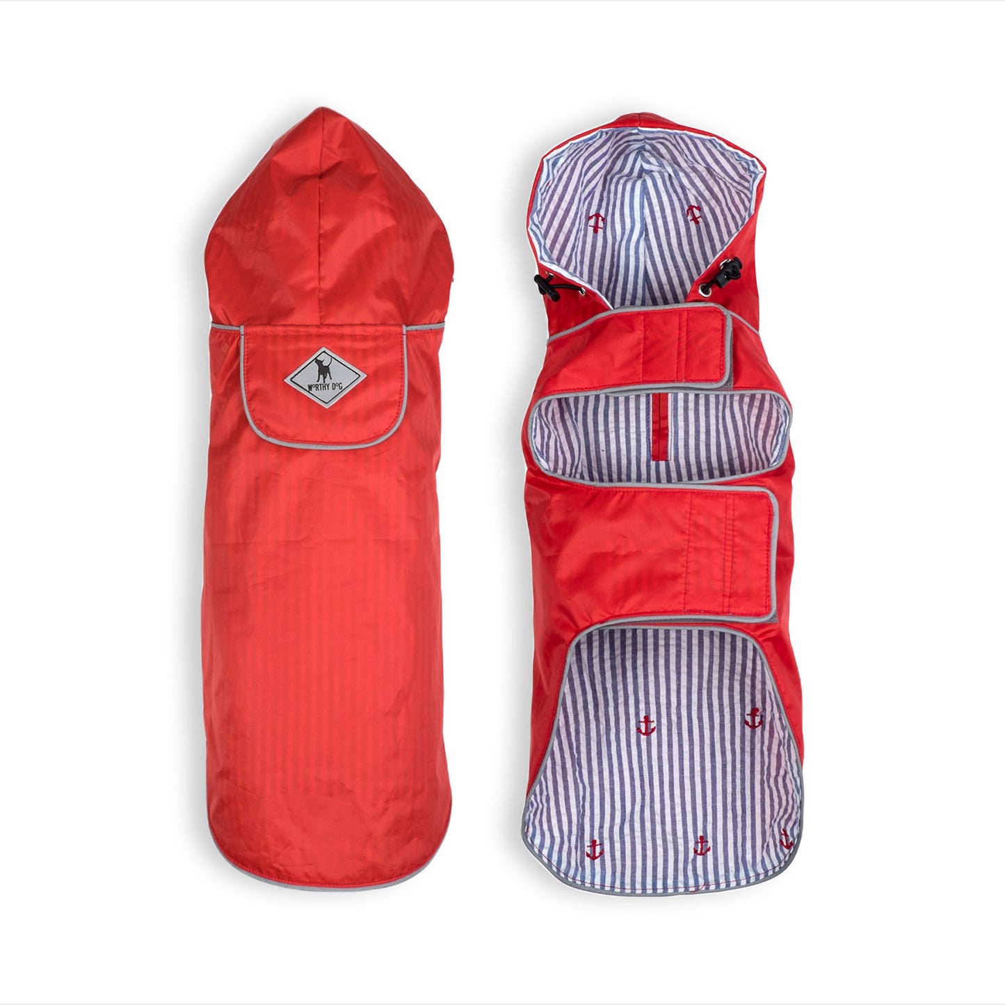 The Worthy Dog Chaqueta Impermeable Seattle Para Perros