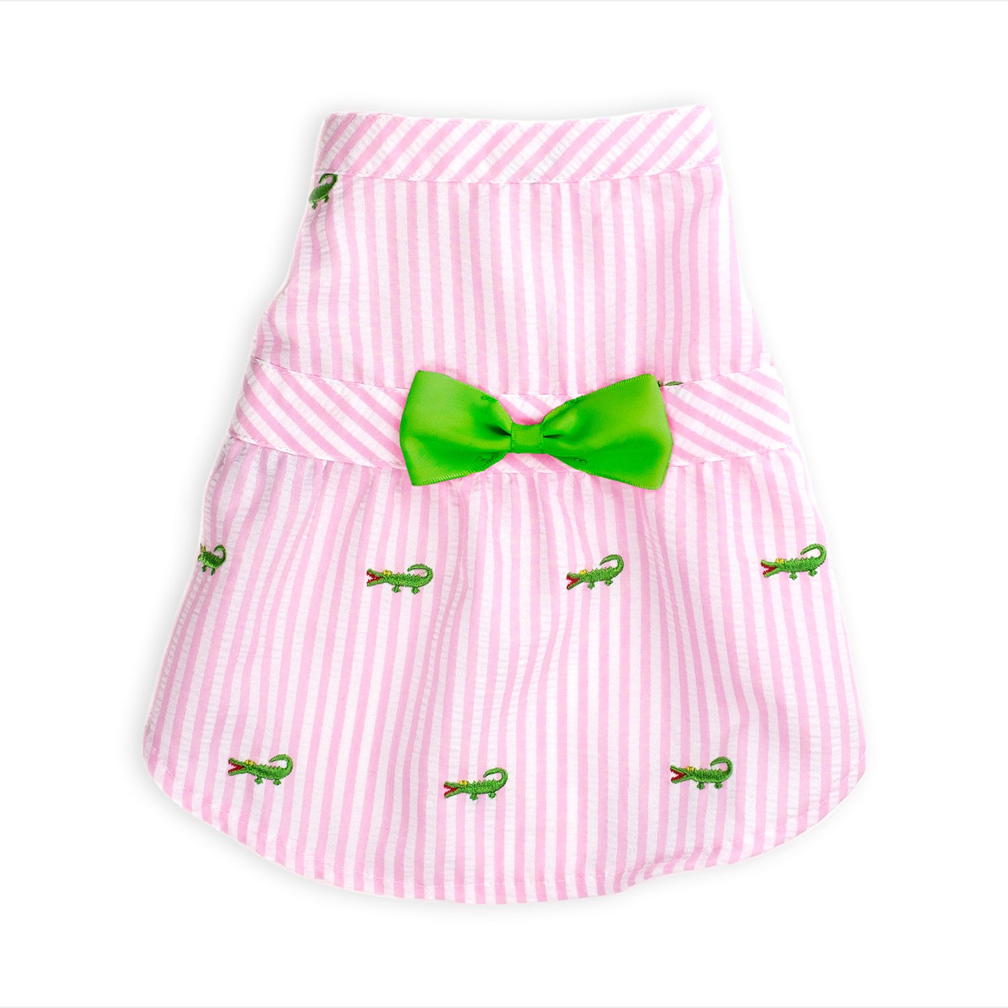 The Worthy Dog Camisa A Rayas Con Cocodrilo Para Perros