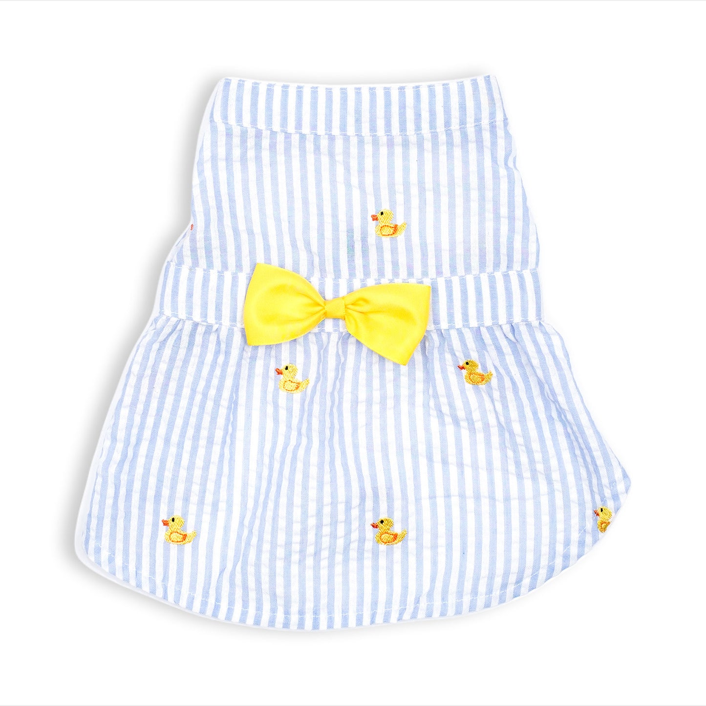 The Worthy Dog Vestido Celeste Con Patos Para Perros