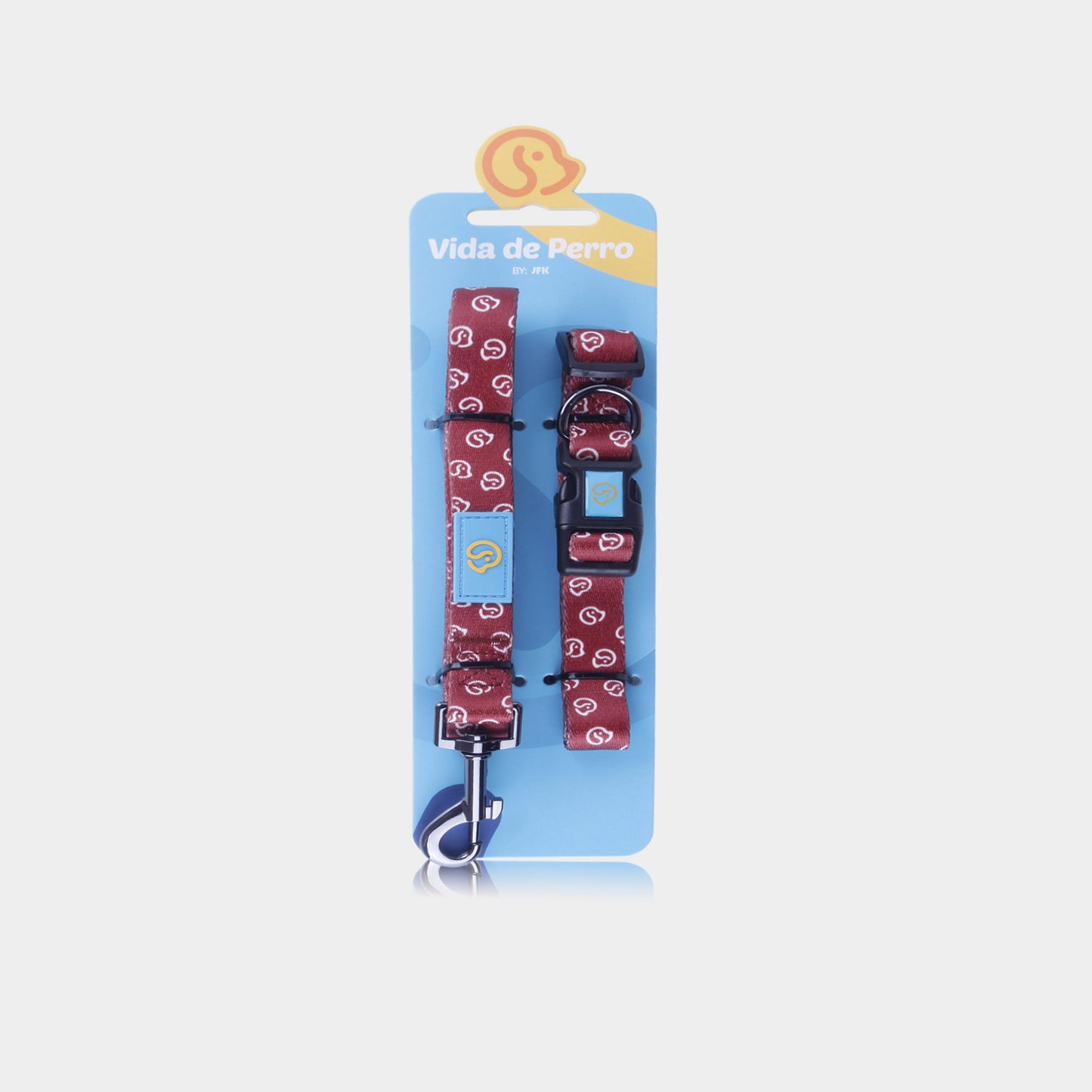 Vida De Perro Collar De Perro De Nylon Con Correa