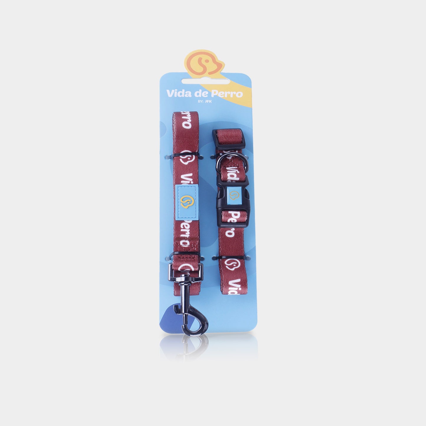 Vida De Perro Collar De Perro De Nylon Con Correa