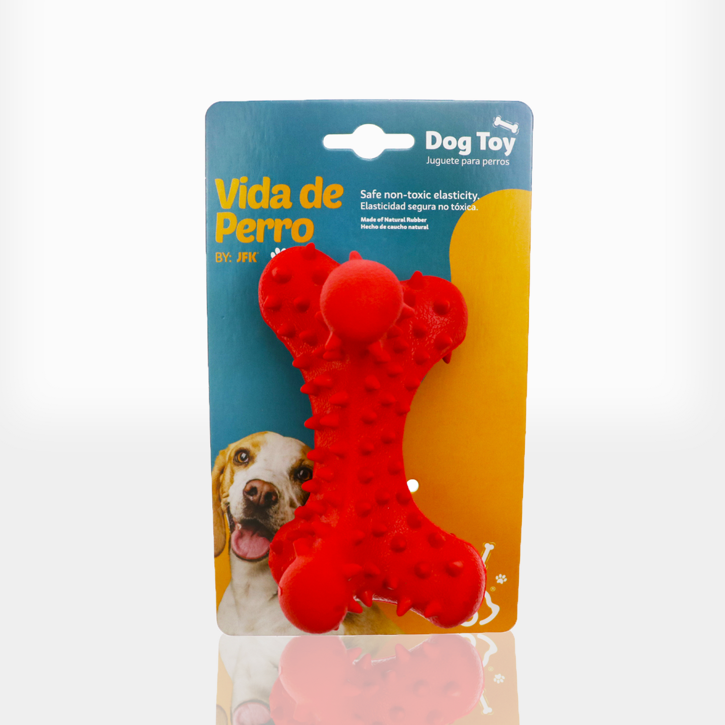 Juguete tridimensional En Forma De Hueso Con Puas