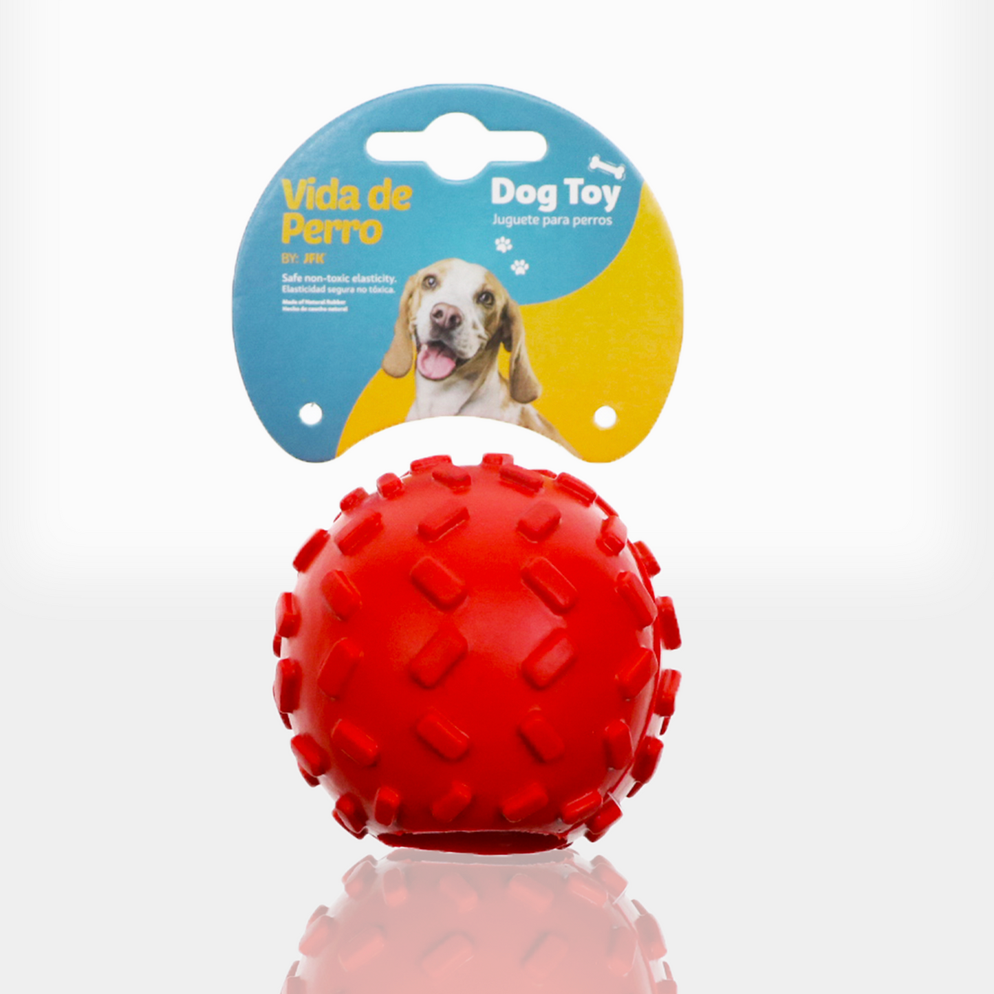 Pelota Dispensadora Con Textura