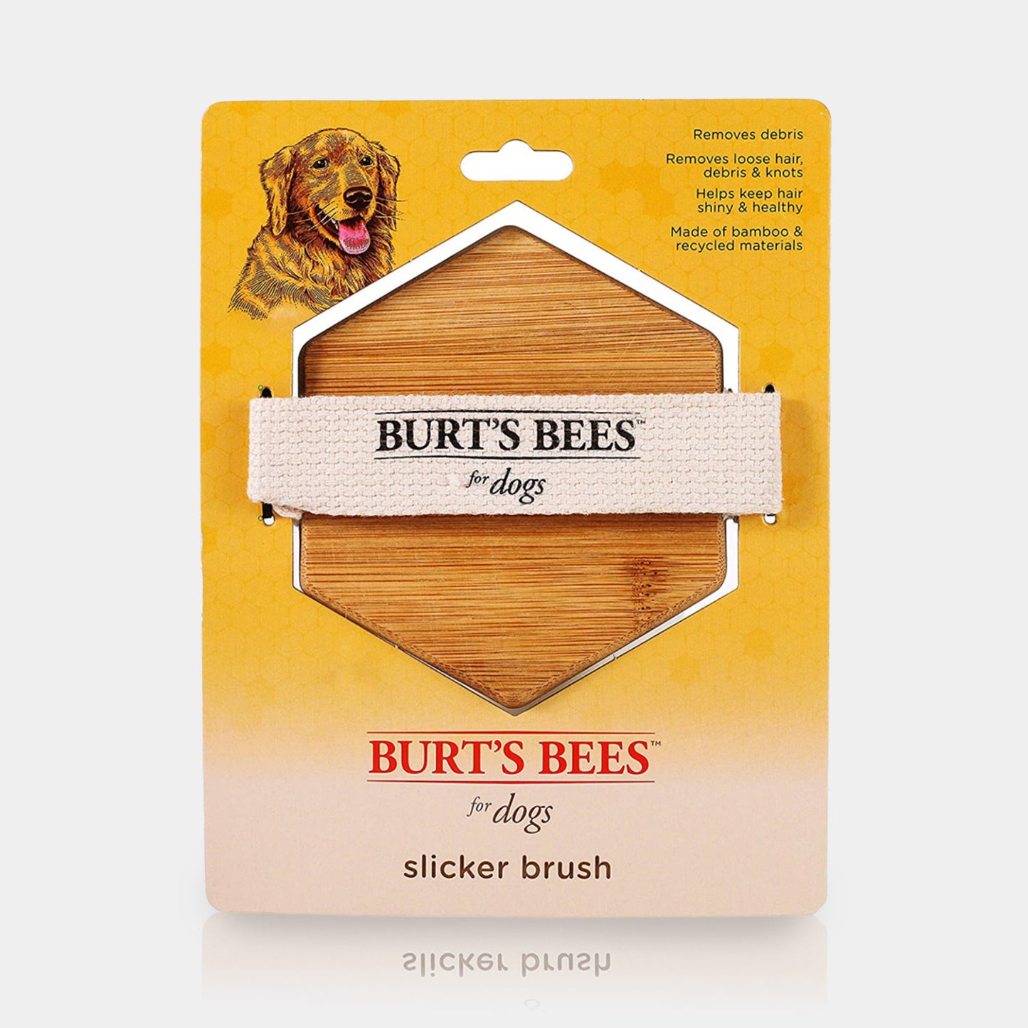Burts Bees Cepillo De Mano Para Perro