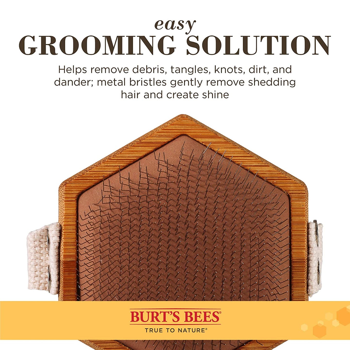 Burts Bees Cepillo De Mano Para Perro