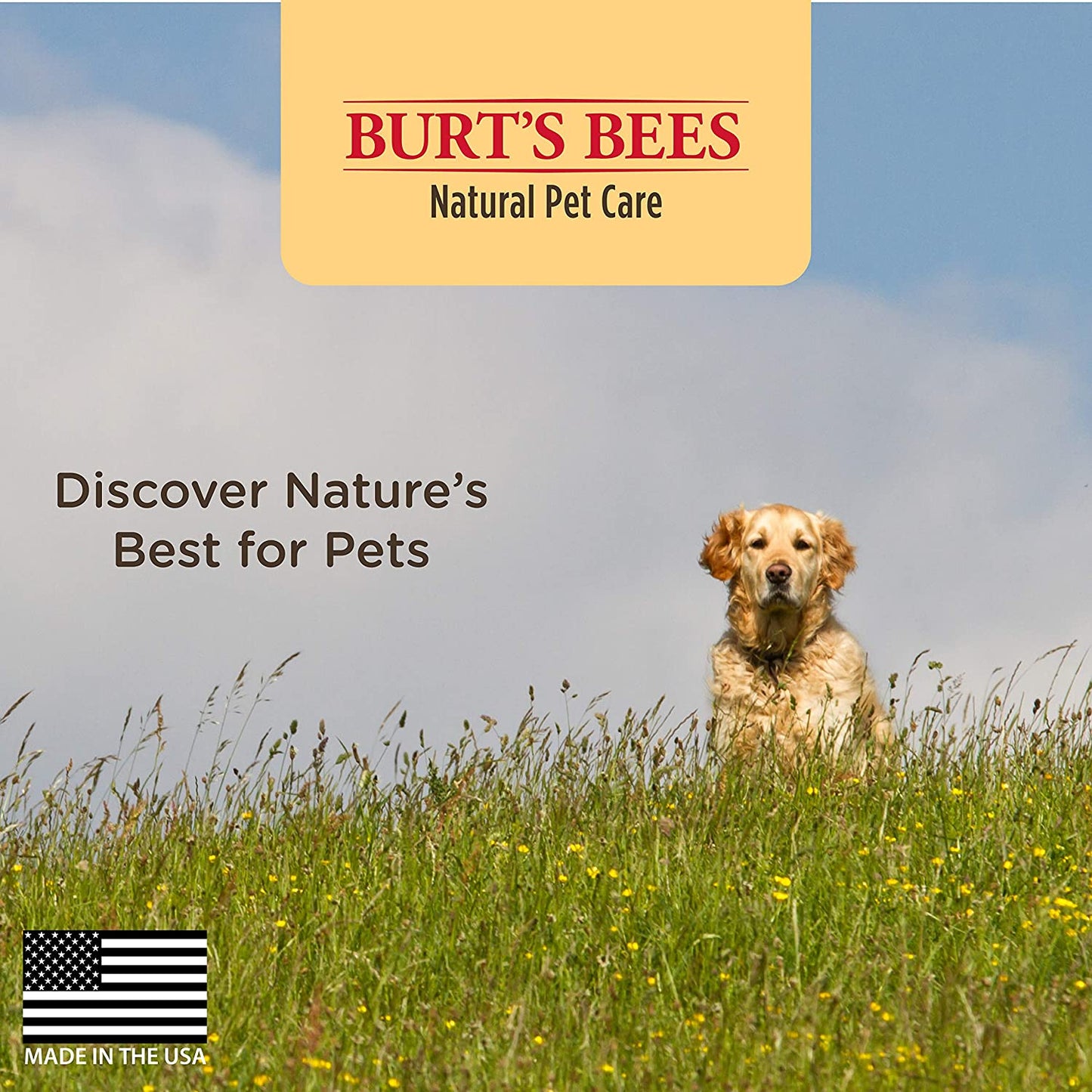 Burts Bees Shampoo Y Acondicionador Para Cachorros 2 en 1 Con Suero De Leche Y Aceite De Linaza