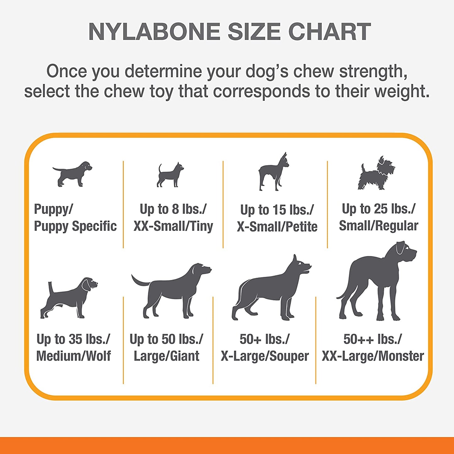 Nylabone Power Chew Juguete En Forma de Hueso Con Nudo Para Perro