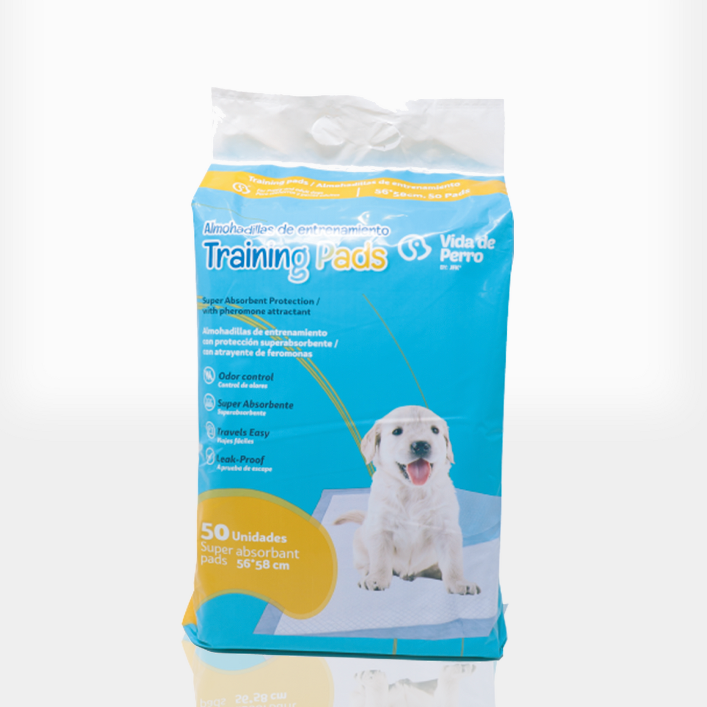 Vida De Perro Training Pads Tamaño Estandar de 6 capas