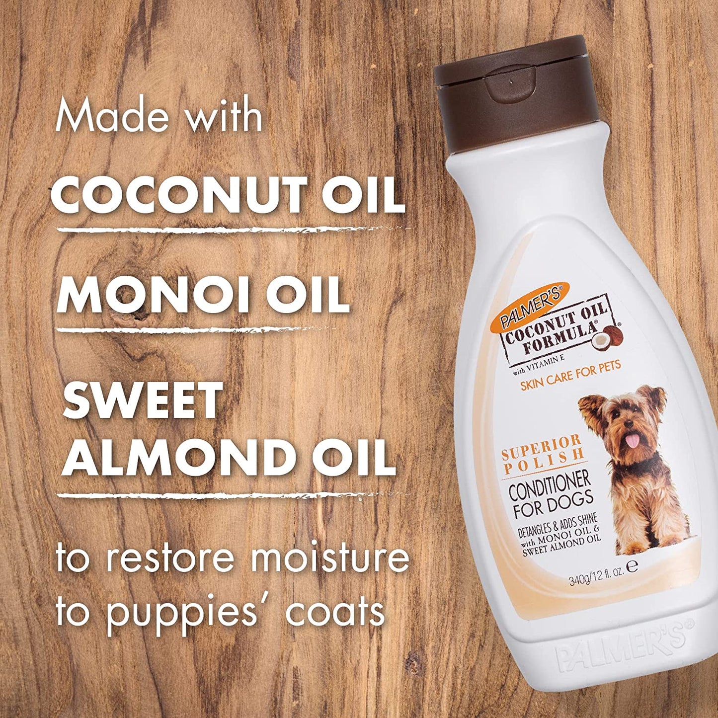 Palmers For Pets Acondicionador Con Aceite De Coco Para Perro