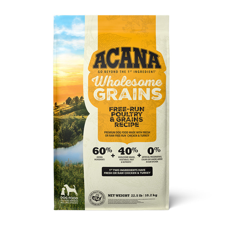Acana Wholesome Grains Free-Run Poultry & Grains Recipe
