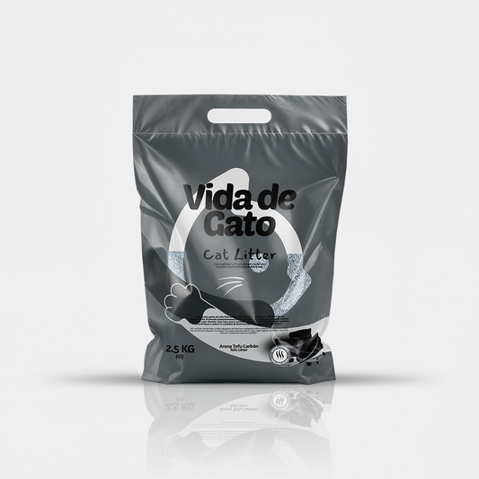 Arena de Gato - Tofú Carbón 2.5Kg