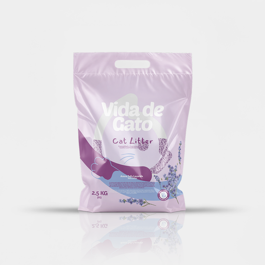 Arena de Gato - Tofú Lavanda 2.5Kg
