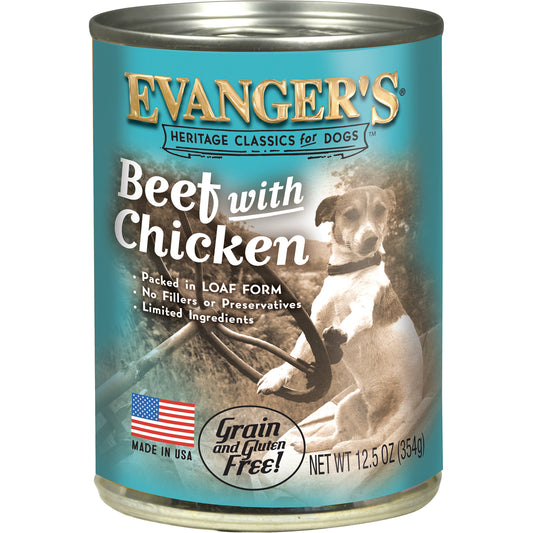Evangers Beef with Chicken For Dogs Alimento Para Perro