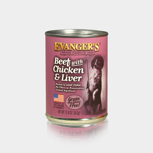 Evangers Beef Chicken Liver Alimento Para Perro