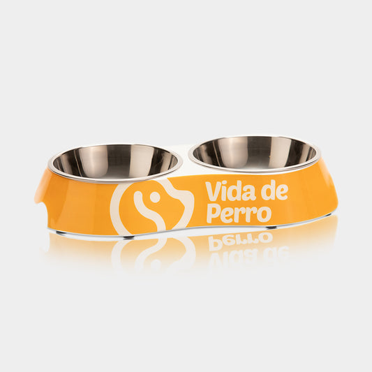 Vida De Perro Tazón Doble GranDe 6005T