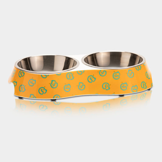 Vida De Perro Tazón Doble Pequeño 6004T