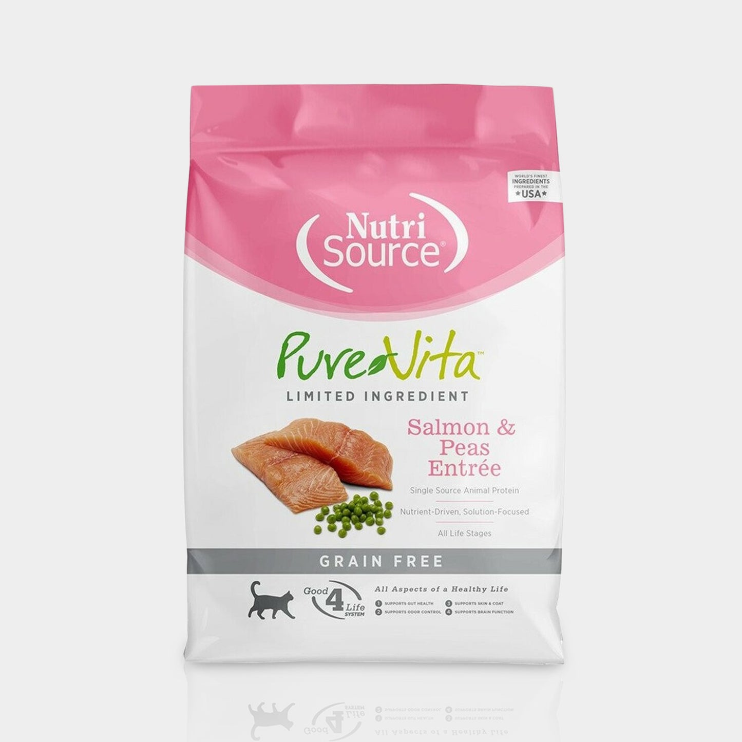 Pure Vita Gf Salmon And Peas Alimento Para Gato