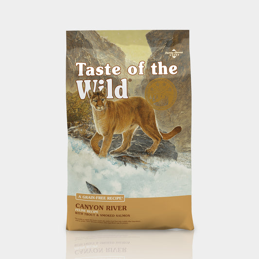 Taste Of The Wild Canyon River With Trout And Smoked Salmon Alimento Para Gato