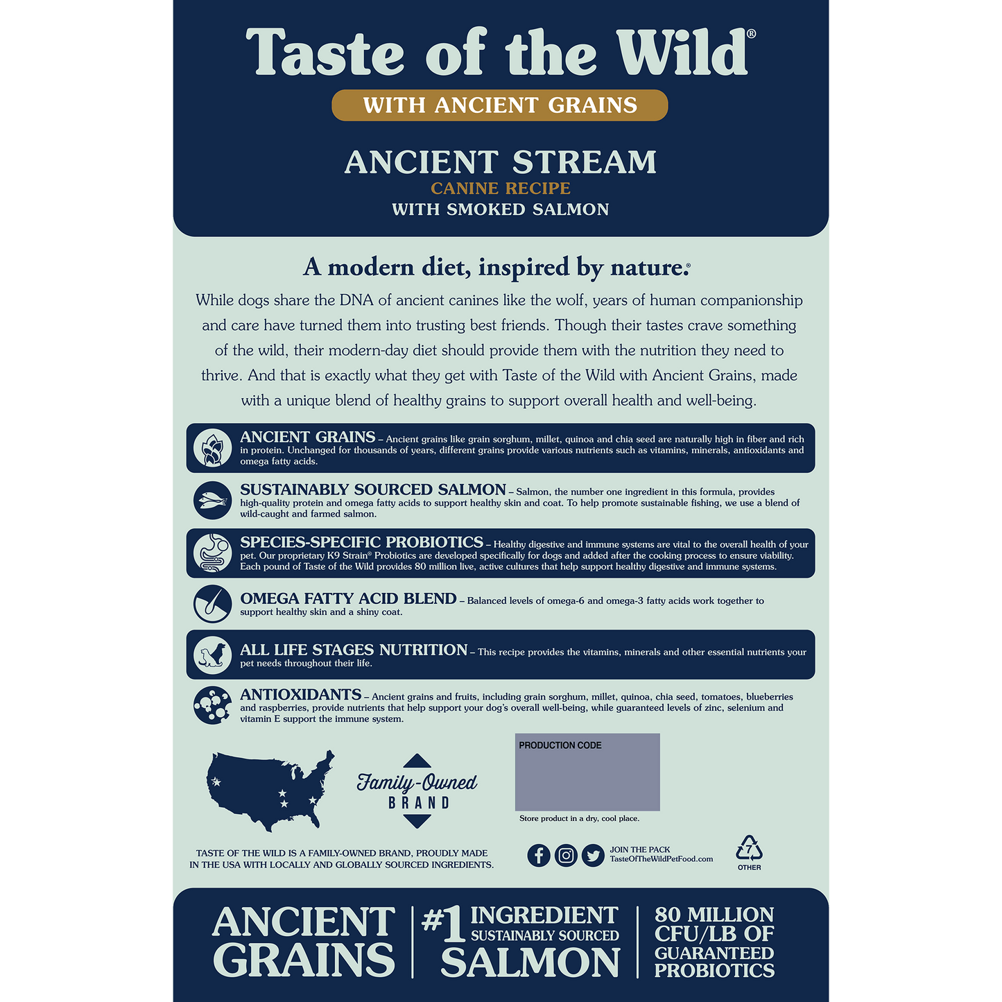 Taste Of The Wild Ancient Stream With Smoked Salmon Alimento Para Perro