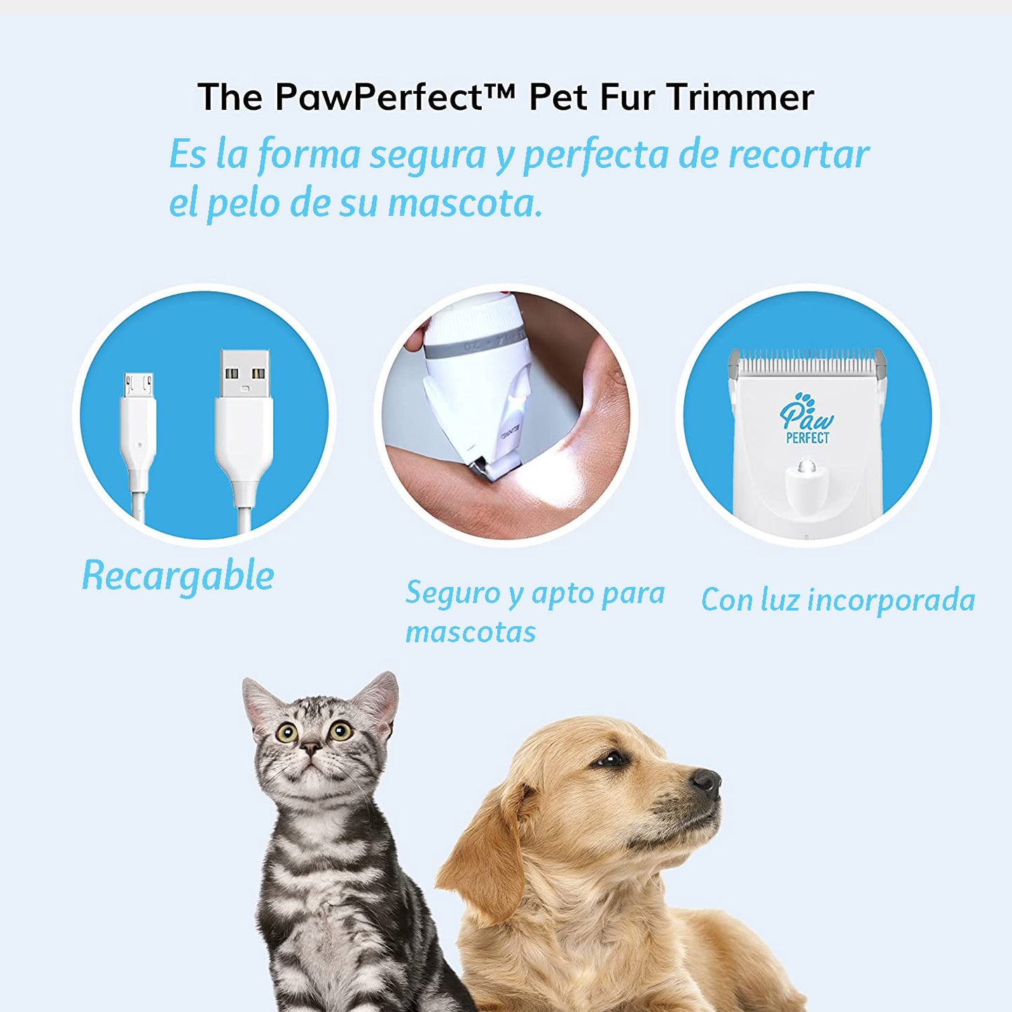 Pet -Cortapelos Para Mascotas