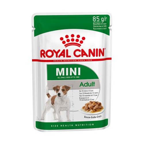 Royal Canin Mini Adult Pouches Alimento Para Perro