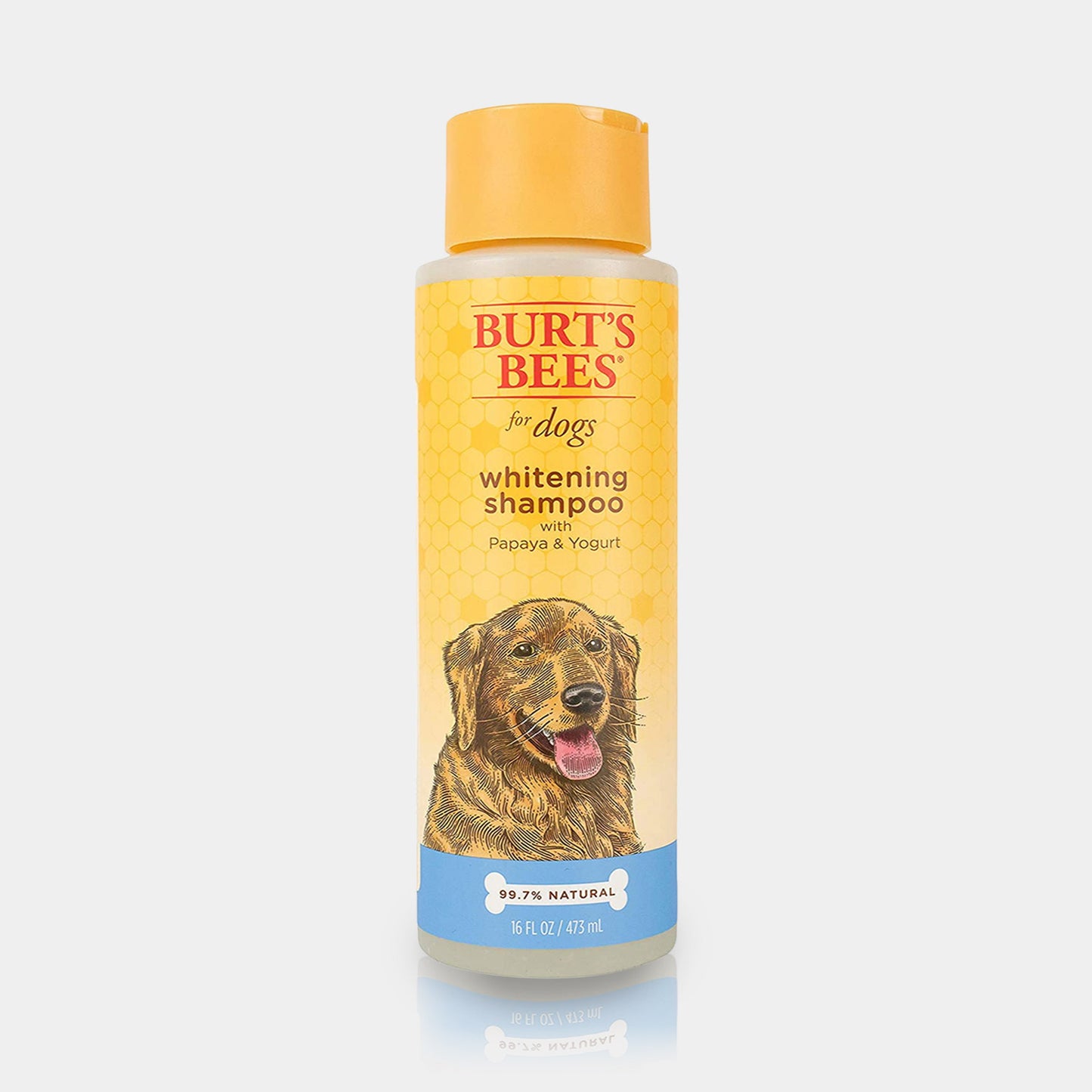 Burts Bees Shampoo Blanqueador Con Papaya Y Yogurt Para Perro