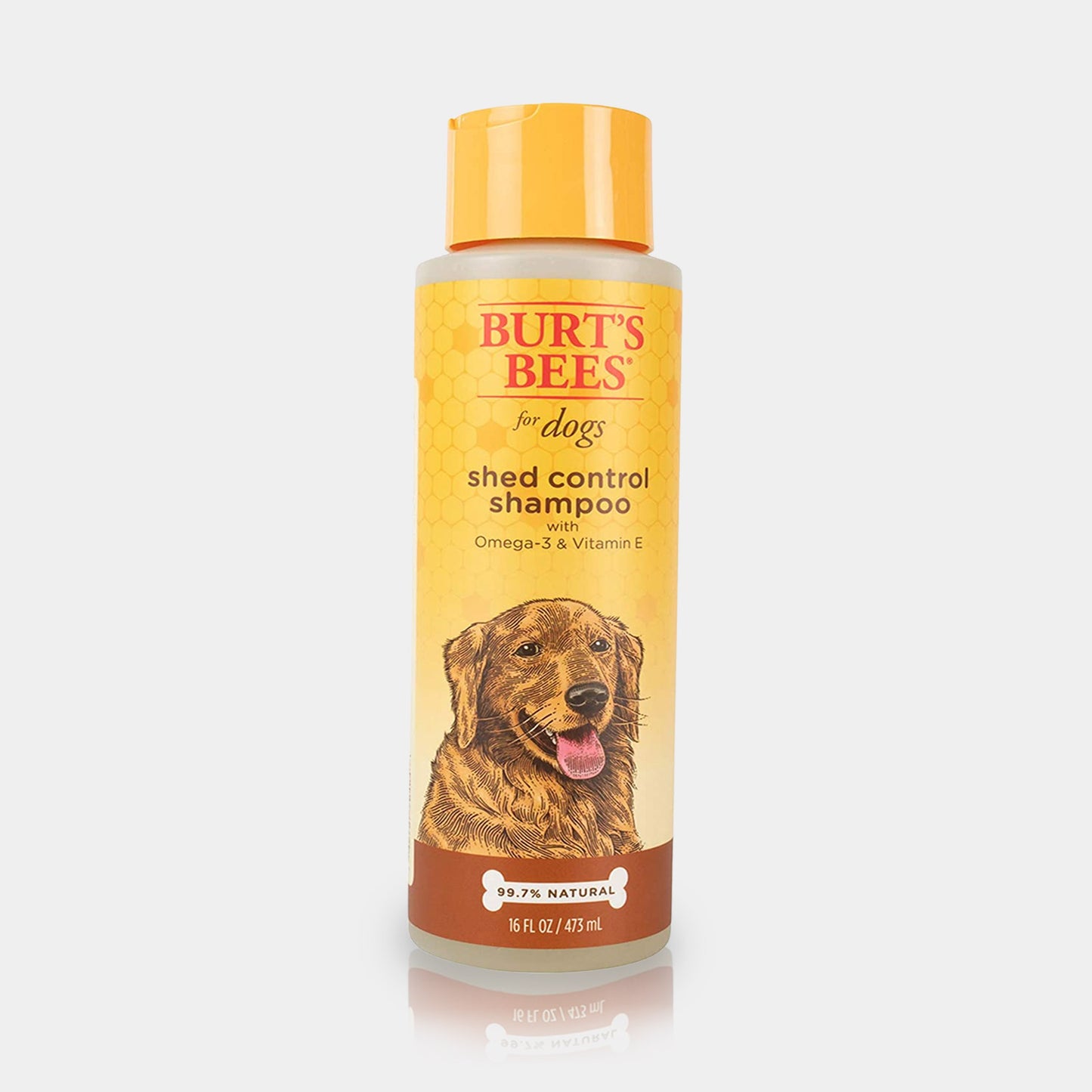 Burts Bees Shampoo Control De Caida Con Omega 3 y Vitamina E Para Perro